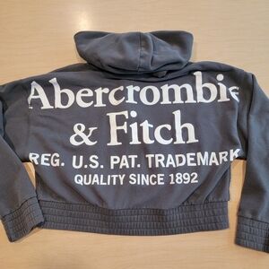 Abercrombie & Fitch Zip Up Hoodie Sweatshirt Medium
